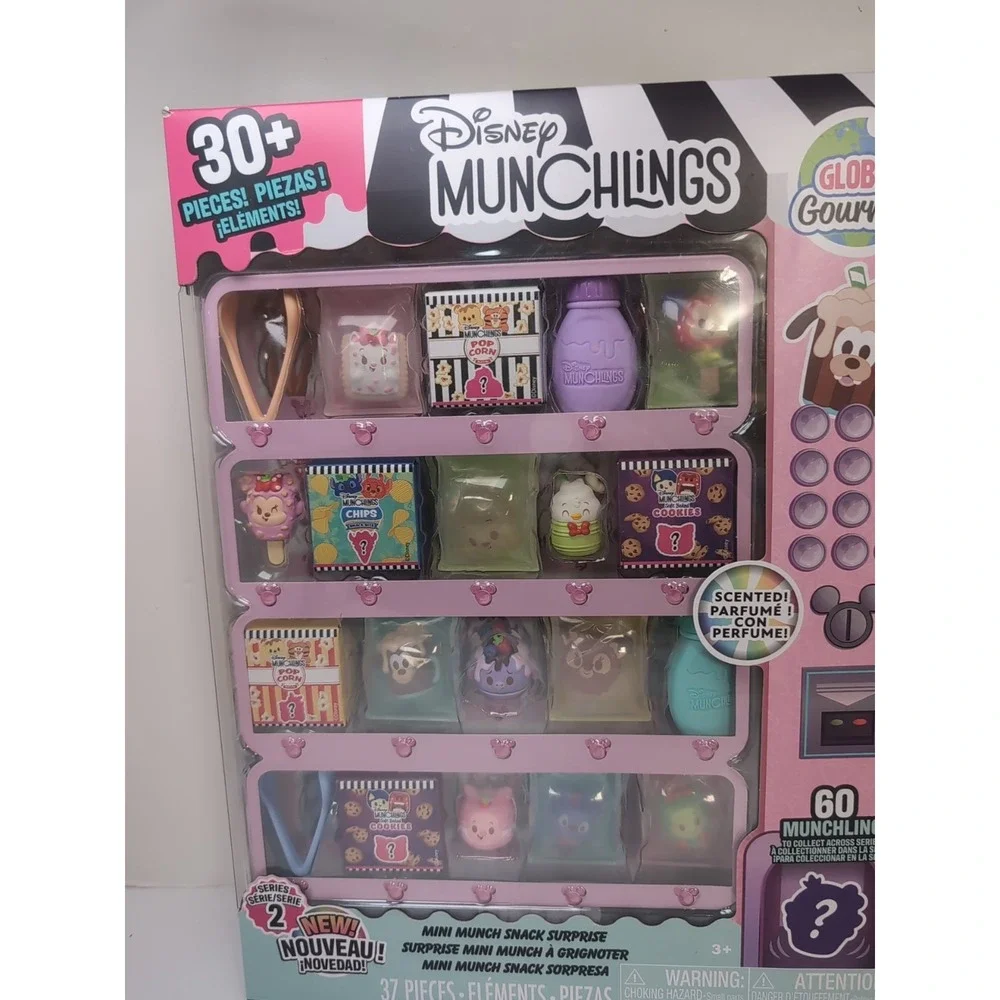 Disney Munchlings Global Gourmet Series 2 Mini Munch Snack Surprise Set NIB